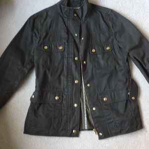 J. Crew olive green jacket